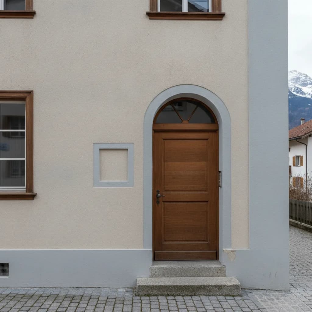 Eingang des Pflegedienstes in Rickenbach